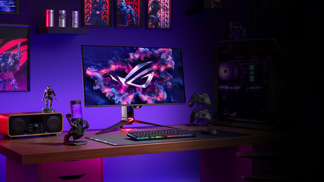 Asus, 32 inç 4K OLED oyuncu monitörünü duyurdu