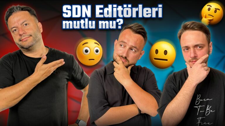 SDN’de editör olmak? Patron sordu, cevapladık!