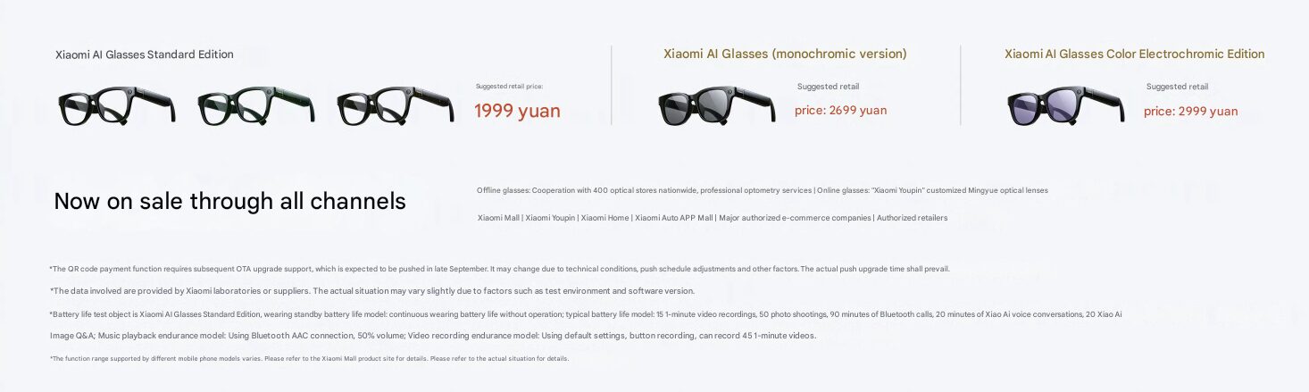 Xiaomi’den yeni nesil yapay zeka gözlüğü: AI Glasses tanıtıldı 1 Xiaomi AI Glassers 2
