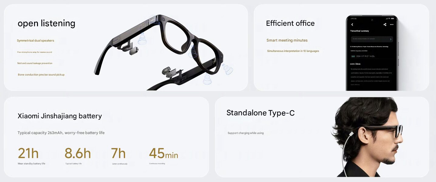 Xiaomi’den yeni nesil yapay zeka gözlüğü: AI Glasses tanıtıldı 2 Xiaomi AI Glassers 3