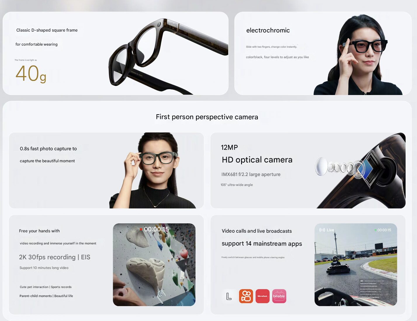 Xiaomi’den yeni nesil yapay zeka gözlüğü: AI Glasses tanıtıldı 4 Xiaomi AI Glassers 5