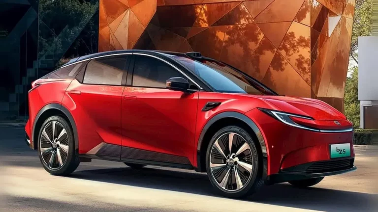 Yeni Toyota bZ5 yakında geliyor! İşte tasarımı