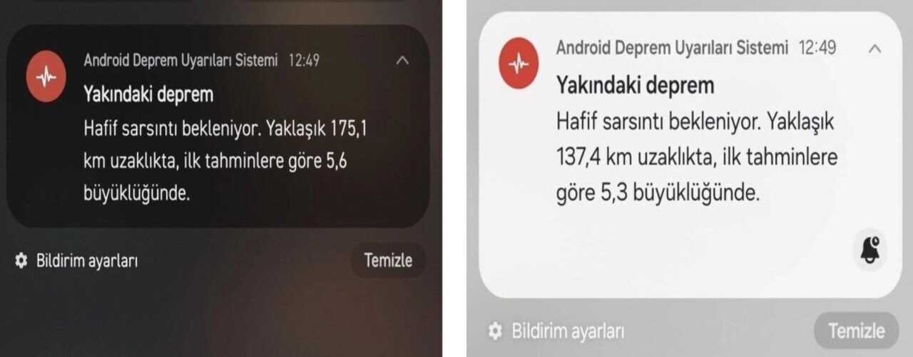 Android deprem bildirim sistemi, akıllı saatlere de gelecek