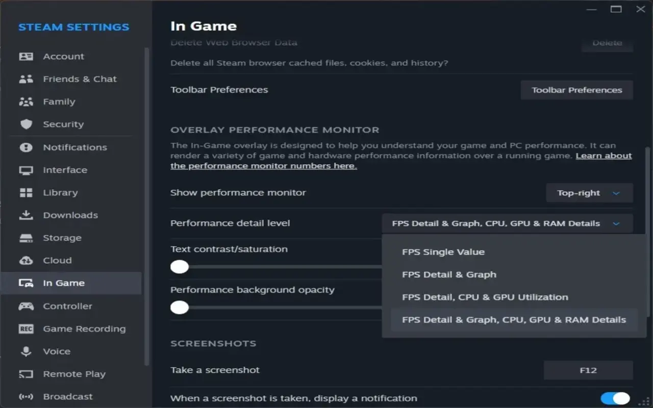 Steam, yeni FPS sayacını kullanıma sunuyor! 1 steam fps