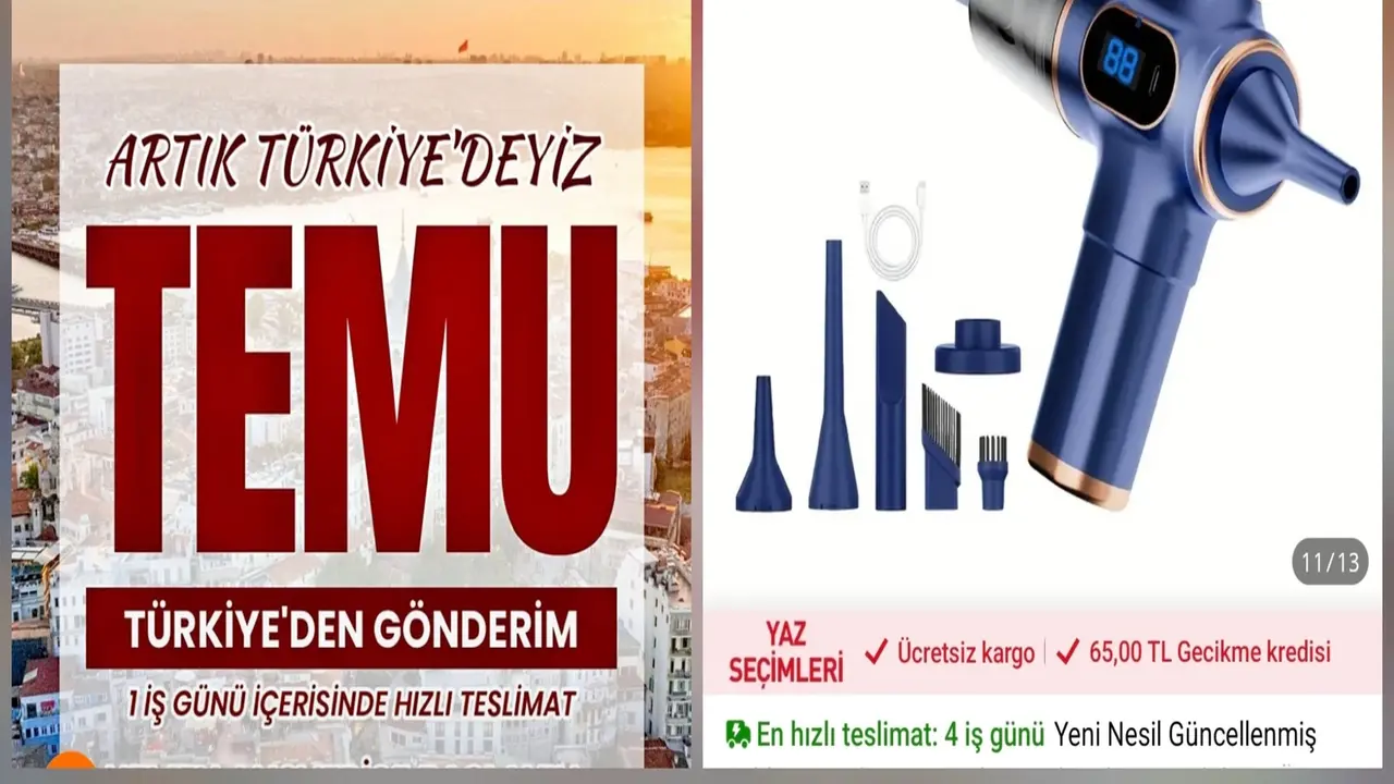 TEMU, 1 günde teslimat yapmaya başlayacak