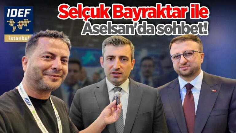 IDEF 2025’te Selçuk Bayraktar ile özel röportaj!