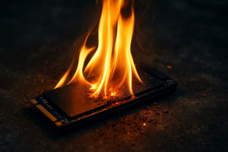 Tek tuşla kendini yok eden SSD tanıtıldı!