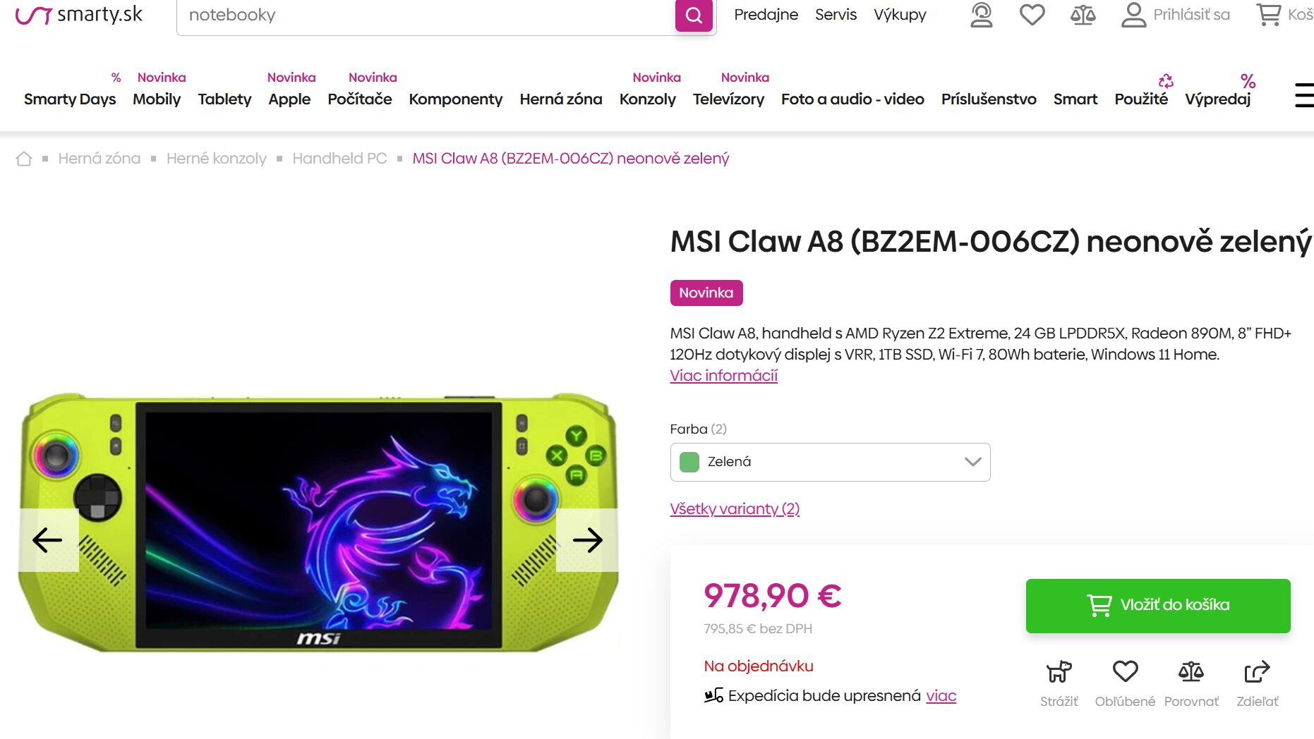 MSI Claw A8 Avrupa'ya geliyor: İşte fiyatı 2 2 17