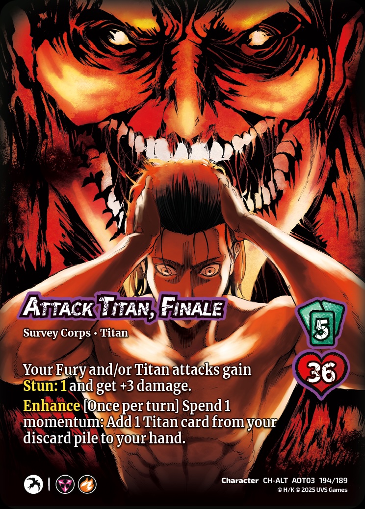 Attack on Titan Apocalypse kartları yeniden dağıtıyor 20 AOT3 004b CH ALT AttackTitanFinale