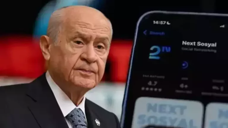 Devlet Bahçeli yerli ve milli NEXT SOSYAL’e katıldı