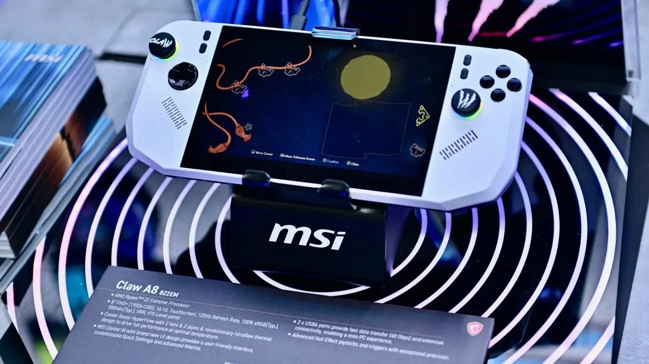 MSI Claw A8 performans testinde