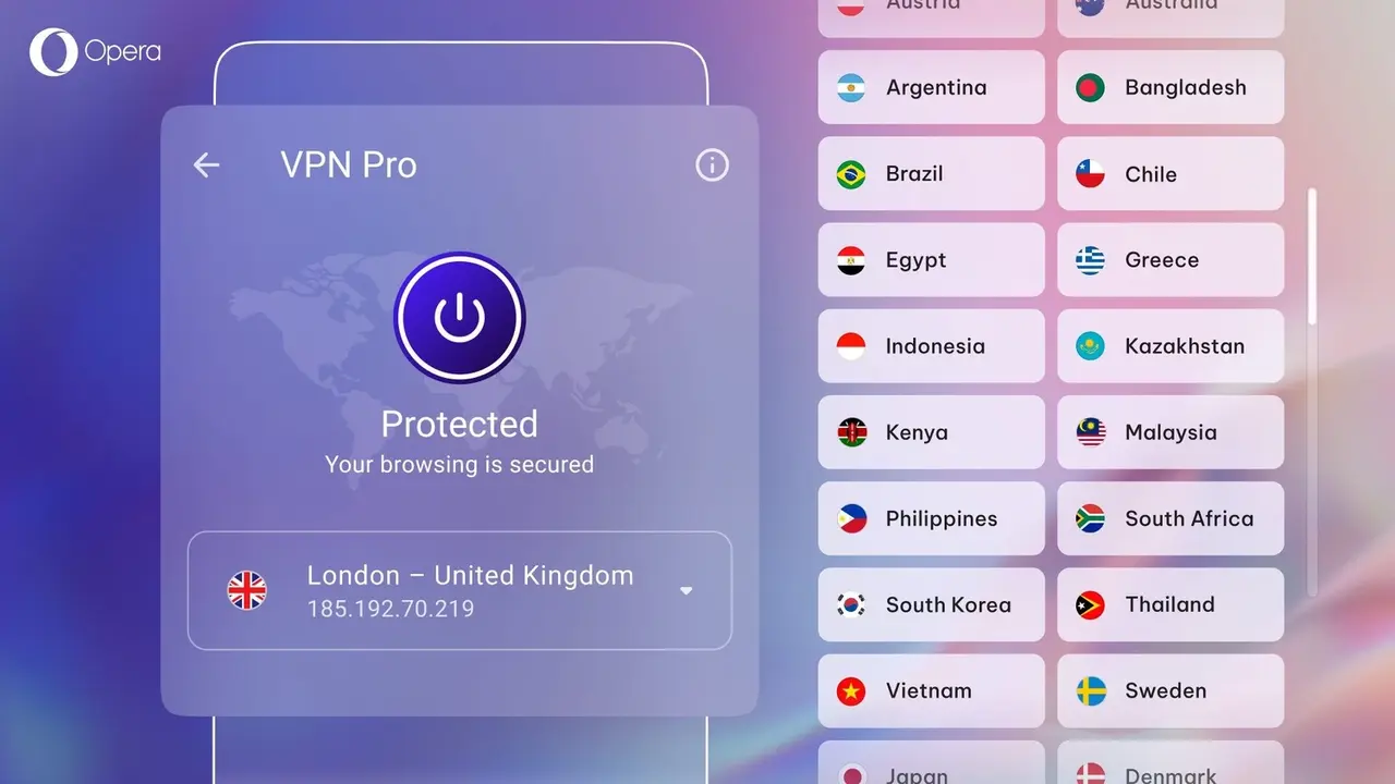Opera VPN Pro, yeni özellikler sunacak