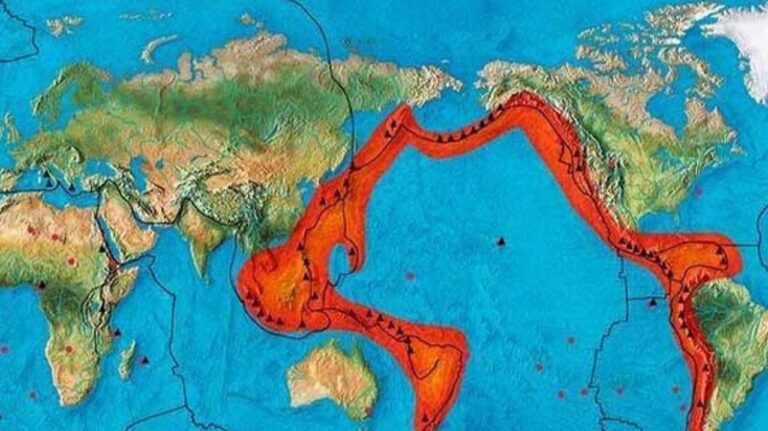 Pasifik Ateş Çemberi nedir? En tehlikeli bölge!