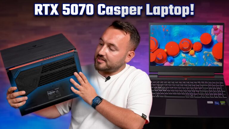 RTX 5070 Laptop alırsanız ne olur? Casper Excalibur G870 inceleme!