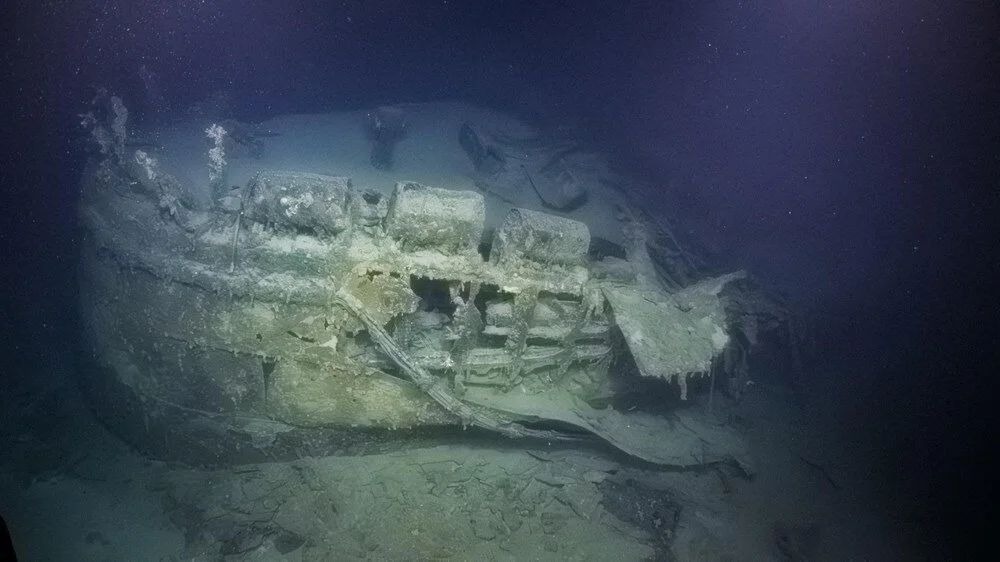 82 yıldır kayı olan Japon savaş gemisi Teruzuki bulundu 1 Teruzuki