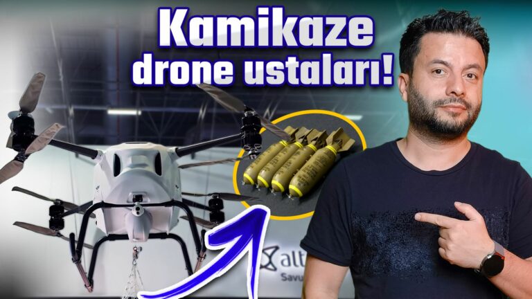 Yerli Kamikaze drone ne yapabilir? Altınay Savunma Sistemleri!