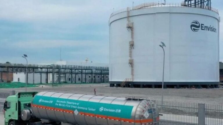 Dünyanın en büyük yeşil hidrojen ve amonyak üretim tesisi hizmete girdi