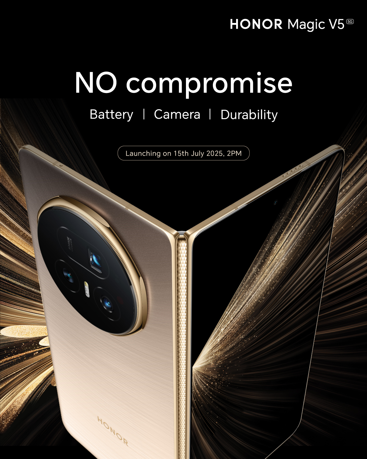 Honor Magic V5 globale geliyor: İşte tarih! 1 Honor Magic V5, 15 Temmuz'da globale gelecek