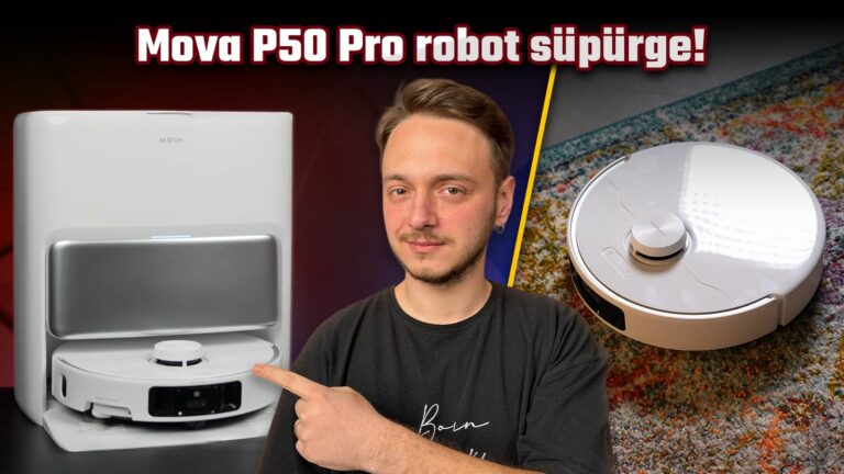 Evime almak istediğim süpürge! Mova P50 Pro Ultra inceleme!