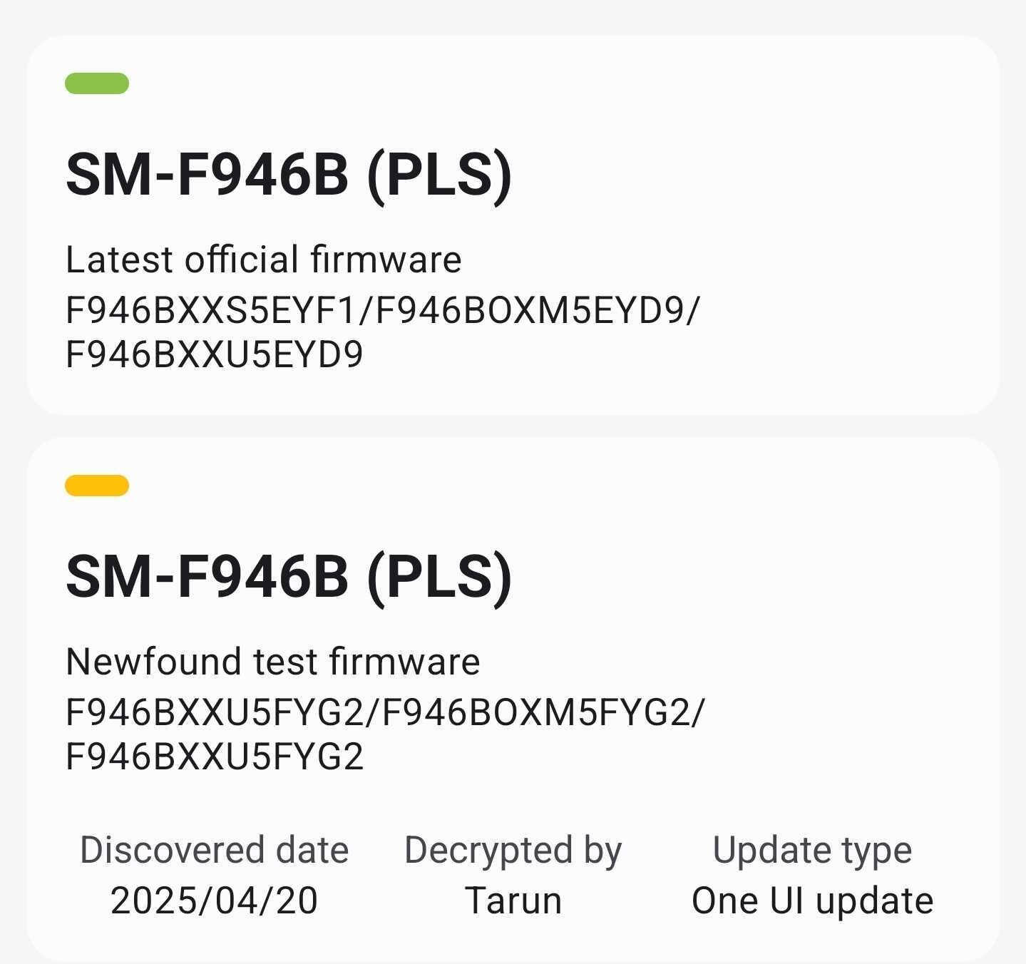 Samsung, One UI 8 güncellemesini Galaxy Z Fold 5’te test ediyor
