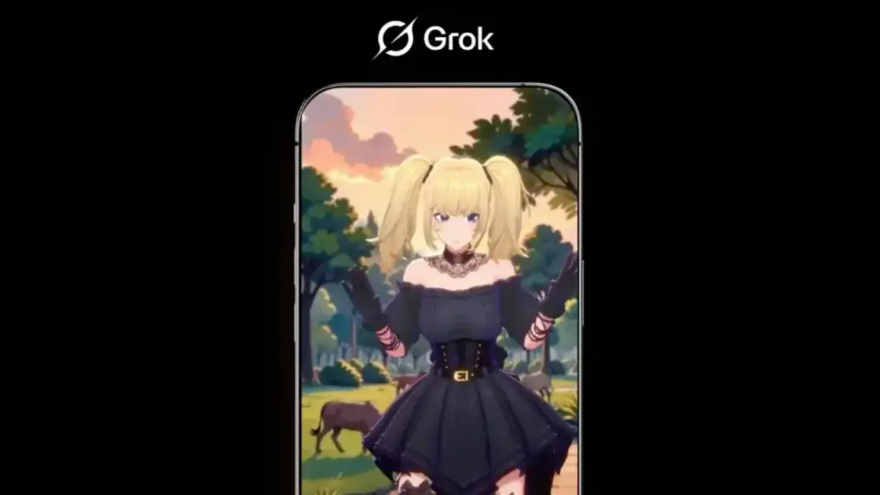 SuperGrok, Anime kızıyla sohbet özelliği sunuyor