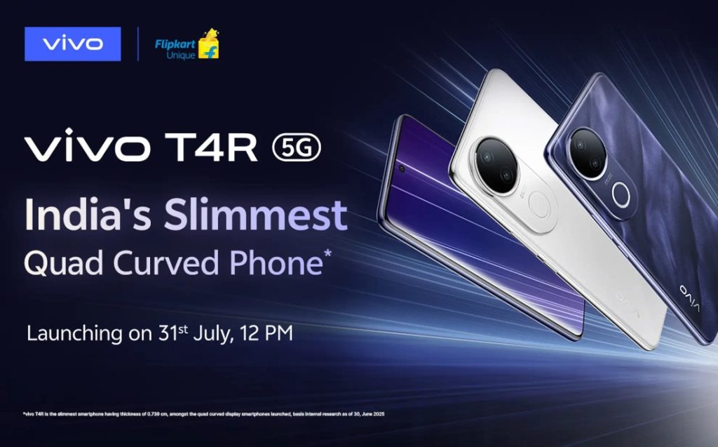 vivo T4R 5G 31 Temmuz'da tanıtılacak
