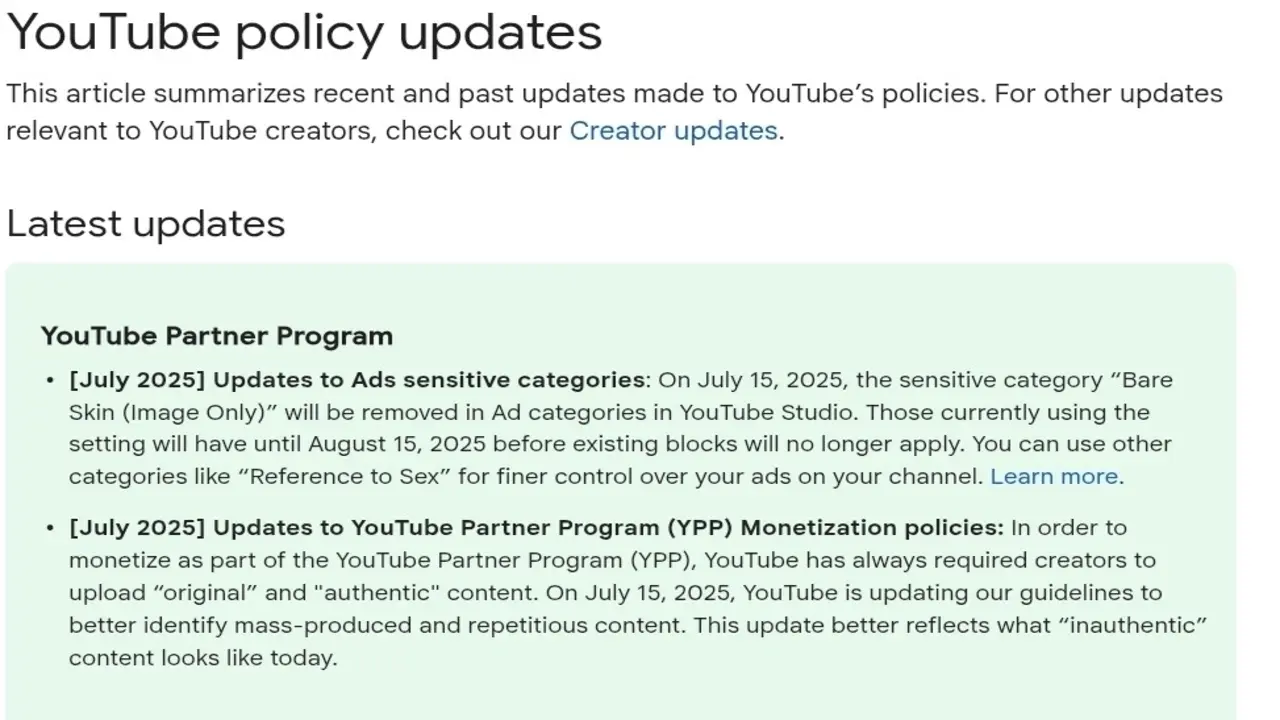 YouTube, para kazanma politikasını değiştiriyor
