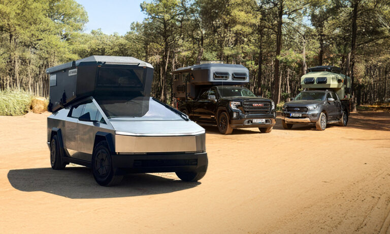Tesla Cybertruck Cyberglad ile karavan oluyor!