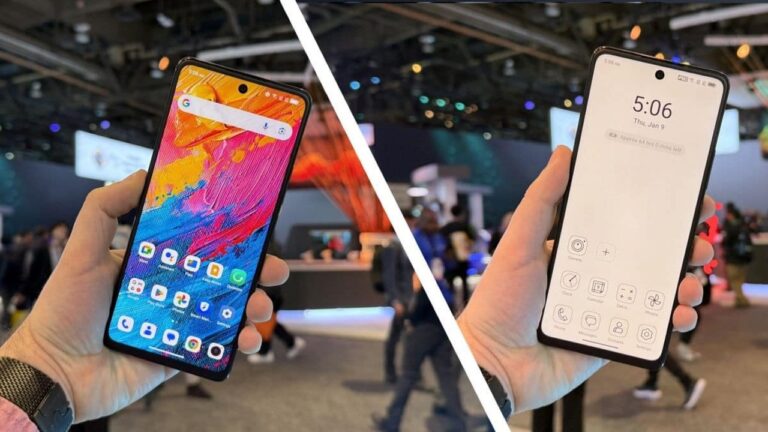 TCL dev ekranlı telefonu ile karşımızda