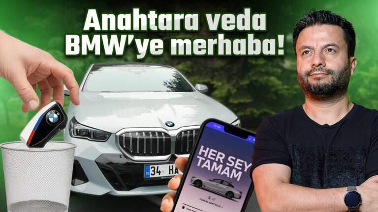 Yeni BMW’yi telefondan nasıl yönettim?