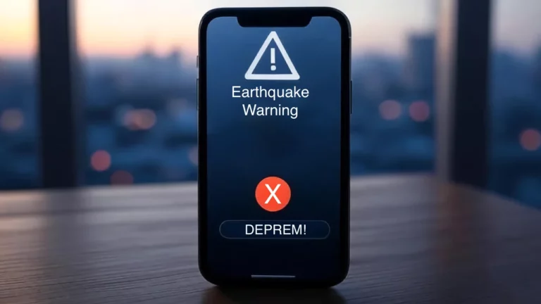 iPhone depremde neden uyarmadı?