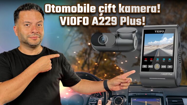 Otomobile çift kamera taktık: Viofo A229 Plus