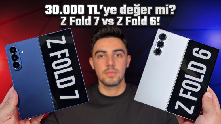 Samsung Galaxy Z Fold 7 vs Galaxy Z Fold 6 karşılaştırma!