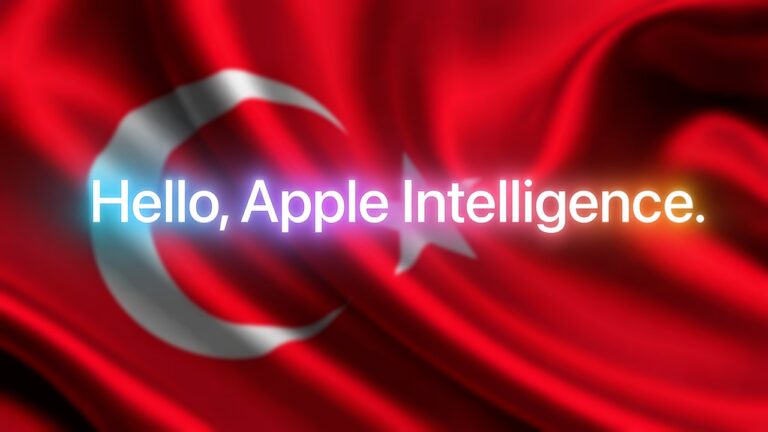 Apple Intelligence Türkçe oldu!