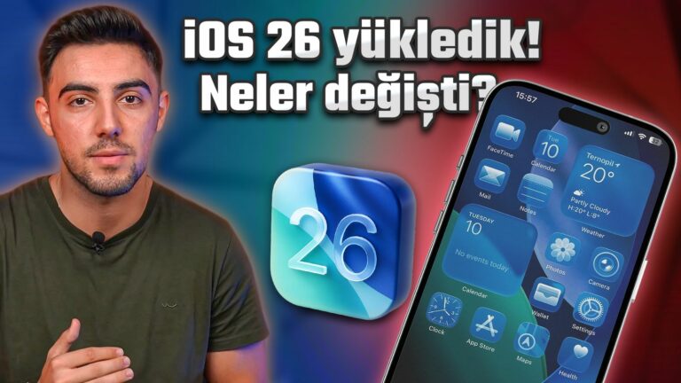 iOS 26 özellikleri neler? Yükledik, ne değişti?