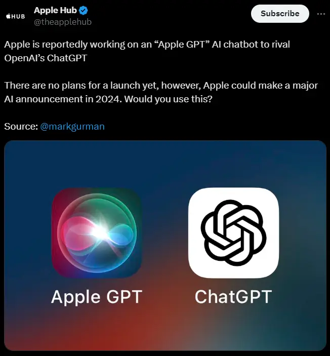 Apple ChatGPT