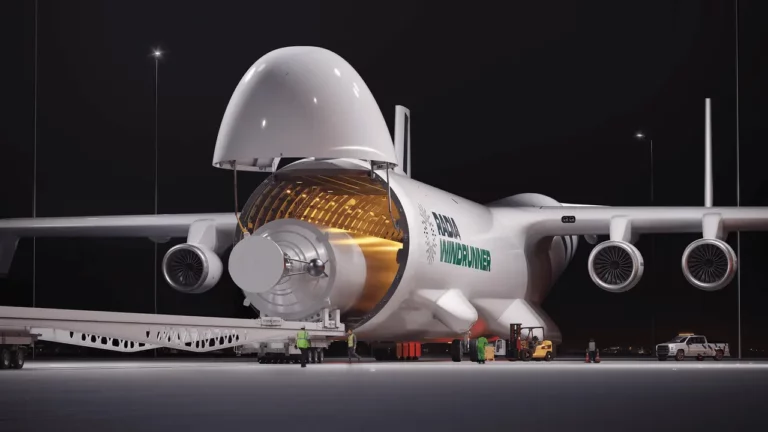 Dünyanın en büyük askeri nakliye uçağı geliştirildi