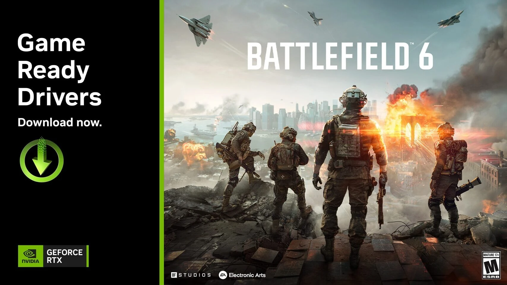 NVIDIA GeForce Game Ready Battlefield 6