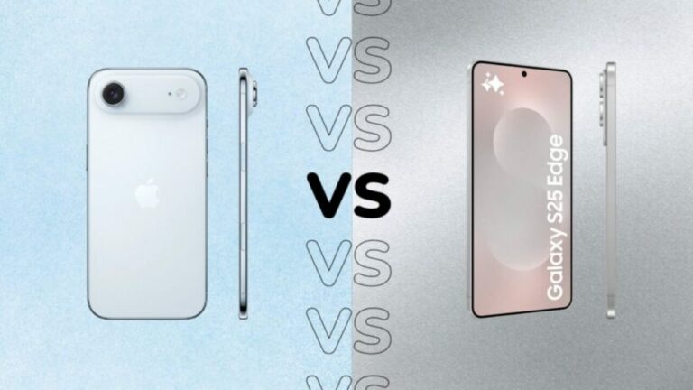 iPhone Air ve Galaxy S25 Edge karşılaştırıldı!