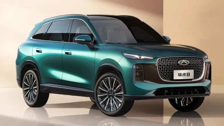 Yeni Chery Tiggo 8 geliyor: İşte tasarımı