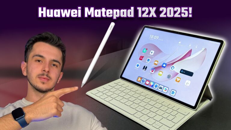 Laptop gibi tablet! PaperMatte ekranlı Huawei Matepad 12X 2025 inceleme