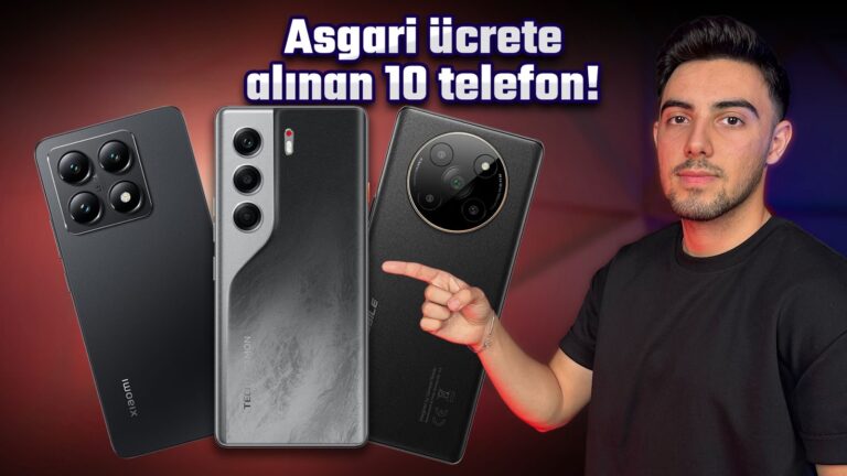 Asgari ücret ile alınabilecek en iyi 10 telefon!