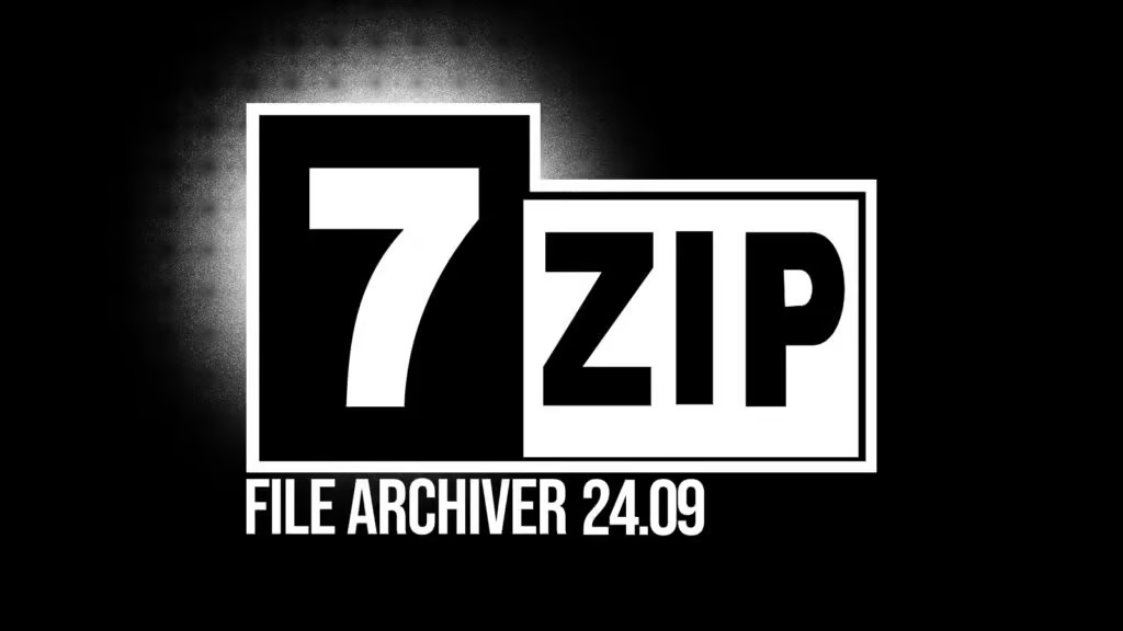 7-Zip güvenlik açığı güncellemesi haberini simgeleyen 7-Zip logosu ve uyarı işareti.