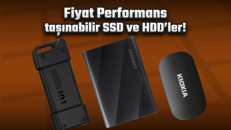 En iyi taşınabilir SSD ve HDD önerisi - 2025