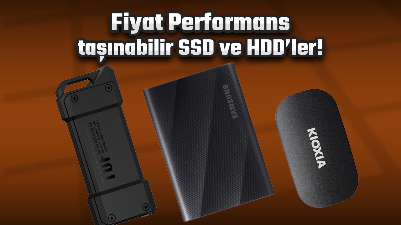 En iyi taşınabilir SSD ve HDD önerisi - 2025