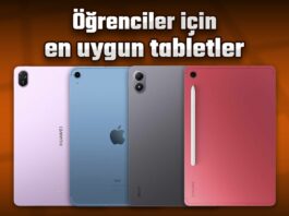 Öğrenciler için tabletler Öğrenciler için tabletler
