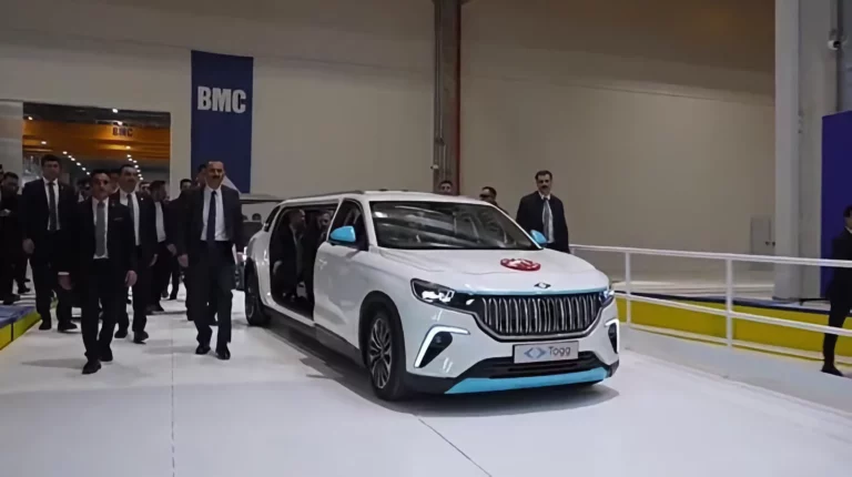 Erdoğan’a özel Togg’un limuzin modeli üretildi
