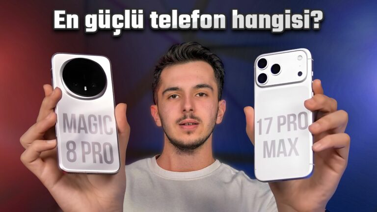 Kamerası şaşırttı! Honor Magic 8 Pro vs iPhone 17 Pro Max karşılaştırması!