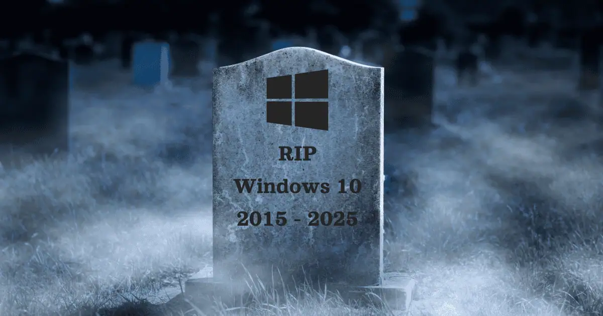 Windows 10 destek sonu uyarısı