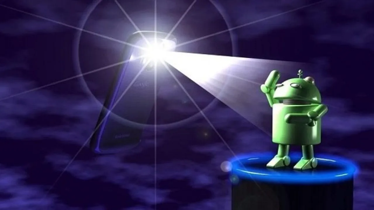 Android el feneri Pixel